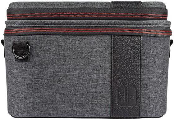 PDP Pull-N-Go Case, cestovní obal pro Nintendo Switch, Elite, šedá (500-141-EU)