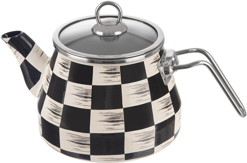 Čajník ŠACHOVNICE Lem 2 l Orion