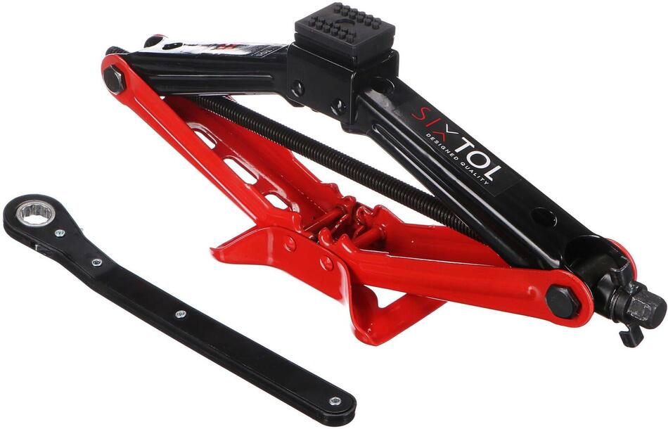 Nůžkový zvedák s ráčnou SX SCISSOR JACK 2T SIXTOL