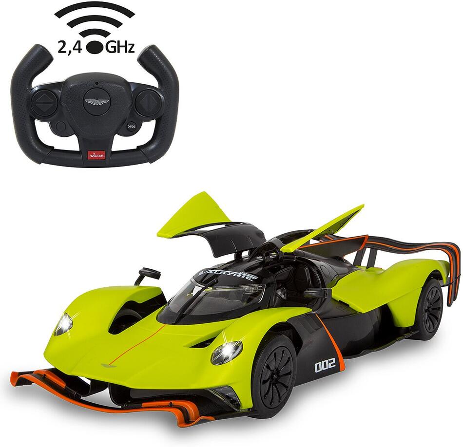 Jamara Aston Martin Valkyrie AMR Pro 1:14 green 2,4GHz manual door