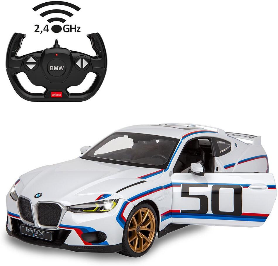 Jamara BMW 3.0 CLS 1:14 white 2,4GHz manual door