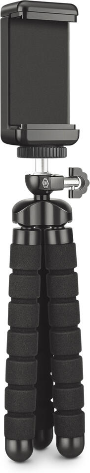 CONNECT IT Mini tripod set, flexibilní mini stativ na mobilní telefon (CFF-6010-BK)