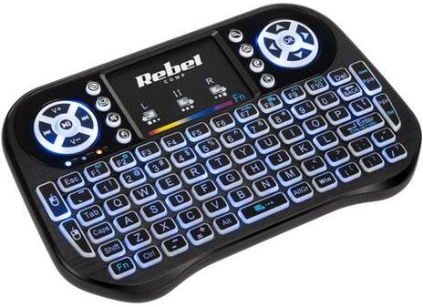Bezdrátová klávesnice REBEL Mini Q5 Smart TV BOX