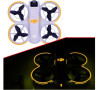 DJI NEO - Luminiscenční samolepky (Yellow)