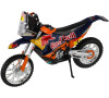 Teddies Motorka Bburago Red Bull KTM Rally Dakar 2019 kov/plast 12cm na voln chod v krabice 17x11cm