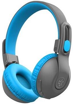 jlab JBuddies Studio 2 Kids Wireless Headphones Blue/Gray