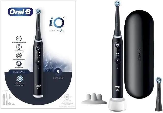 Elektrický zubní kartáček Oral-B iO Series 6s, černý