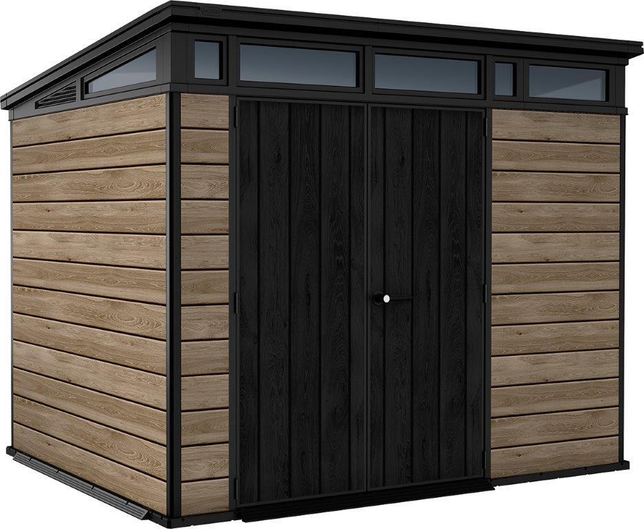KETER PENT Signature HORIZONTAL domek 9x7 - ASHWOOD