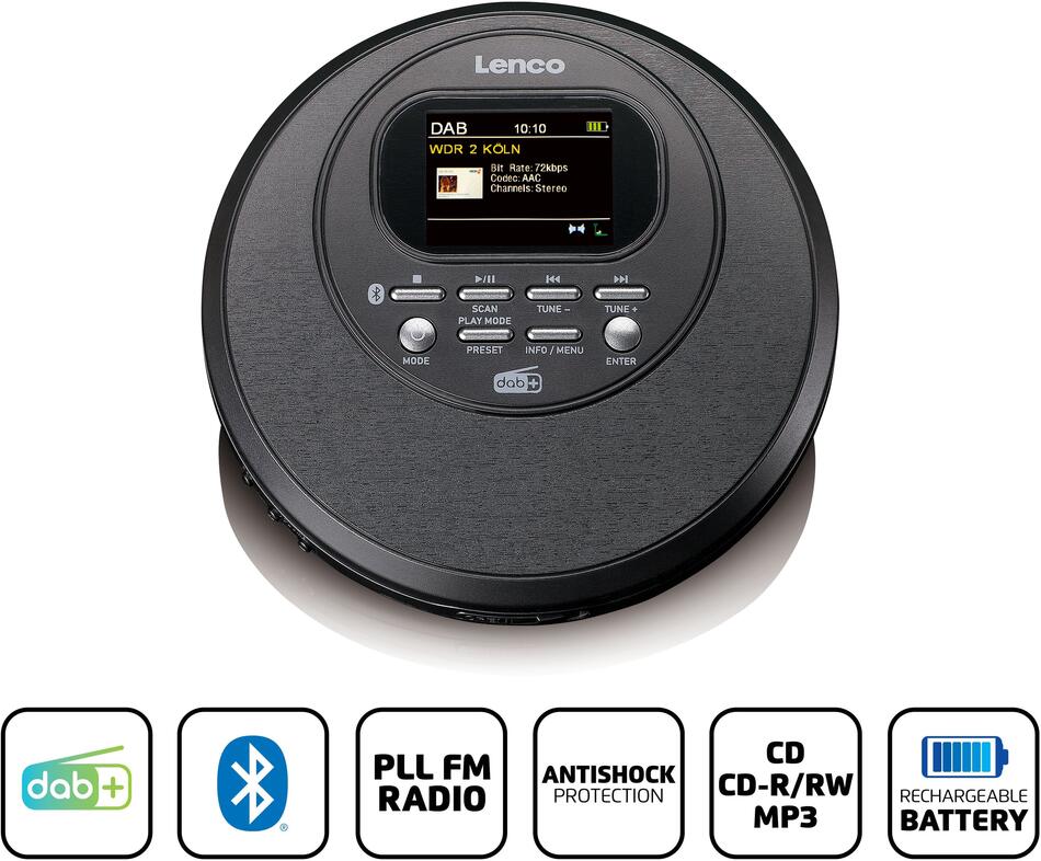 Lenco CD-500BK