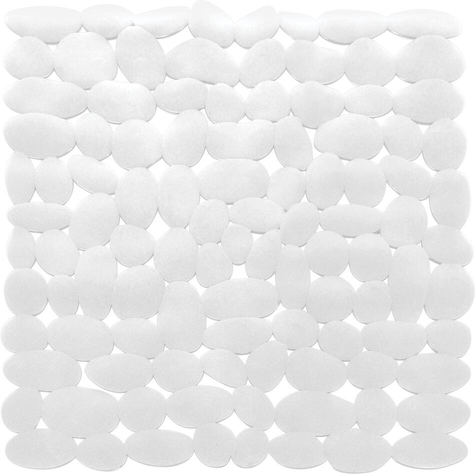 Spirella protiskluzová podložka do sprchy MARATHON, bílá, PVC, 54 x 54 cm