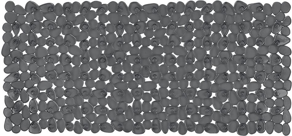 Spirella protiskluzová podložka do vany RIVERSTONE, tmavě šedá, PVC, 75 x 36 cm