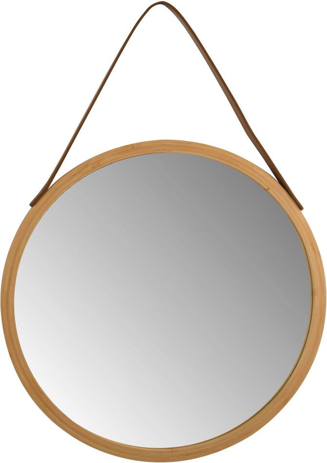Spirella nástěnné zrcadlo ADEL, bambus, 40 cm