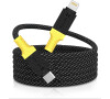 Tactical MagRope USB-C/Lightning 1m Black/Yellow
