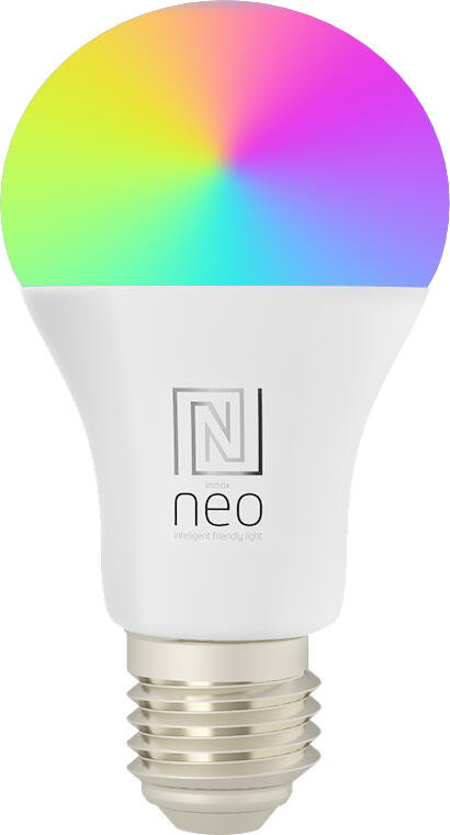 Immax NEO LITE Smart žárovka LED E27 14W RGB+CCT, stmívatelná, WiFi, Beacon