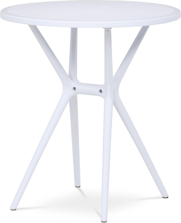Zahradní stůl plast, bílá, DT-X7007 WT Autronic