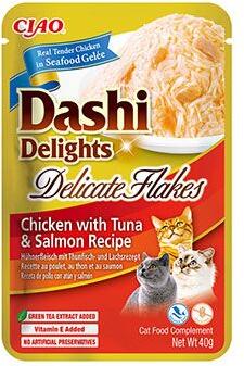 Churu Cat Dashi Delights Deli Flakes Chick&Tun&Salm40g