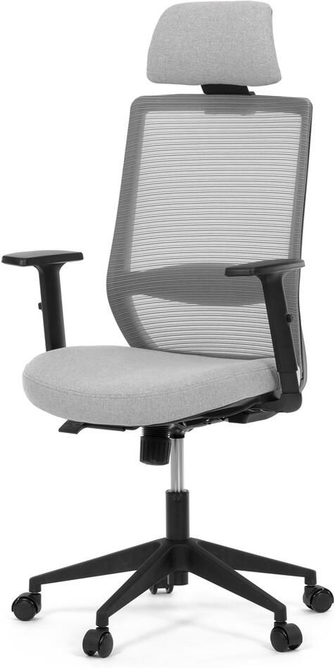 Židle kancelářská Autronic, šedá MESH síťovina (KA-V3329 GREY)