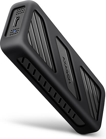 Axagon EEM2-20G, USB-C 20Gbps - M.2 NVMe SSD kovový ARMORED box