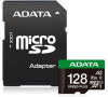 A-Data ADATA MicroSDXC karta 128GB Speed Plus, U3, C10, A2, V30 (R:180/W:160 MB/s) + SD adaptr (UD128GUI3V30A2SP-RA1)