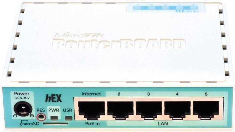 MikroTik RouterBOARD E50UG, hEX (2024 version)