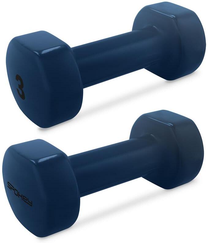 Spokey SHAPE Sada vinylových činek, 3 kg