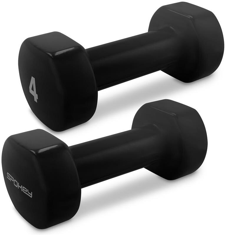 Spokey SHAPE Sada vinylových činek, 4 kg