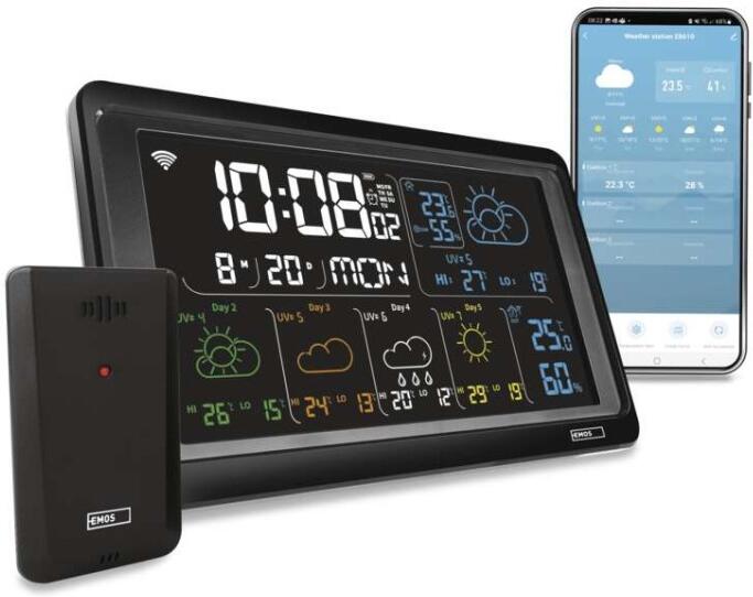 Emos goSmart Bezdrátová meteostanice E8610 s WiFi