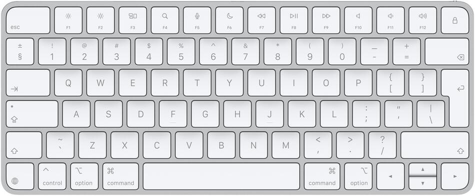 Apple Magic Keyboard/Bezdrátová Bluetooth/IE layout/Bílá (MXCL3Z/A)