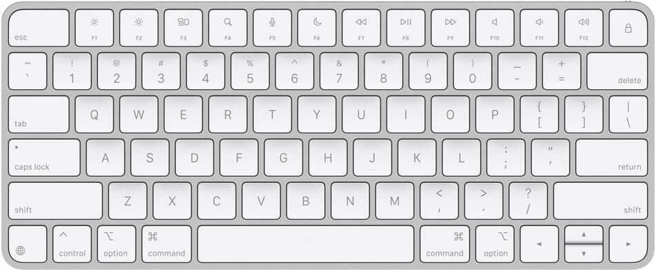 Apple Magic Keyboard/Bezdrátová Bluetooth/US layout/Bílá (MXCL3LB/A)