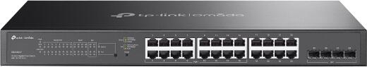 TP-Link OMADA switch SG2428LP (24xGbE,4xSFP,16xPoE+,150W,fanless)