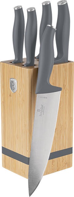 BERLINGERHAUS Sada nožů se stojanem BAMBOO 6 ks Aspen Collection BH-2969