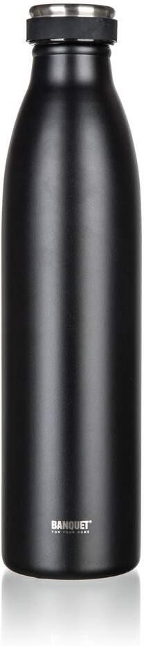BANQUET Termoska nerezová SANS 750 ml, černá (48786258)