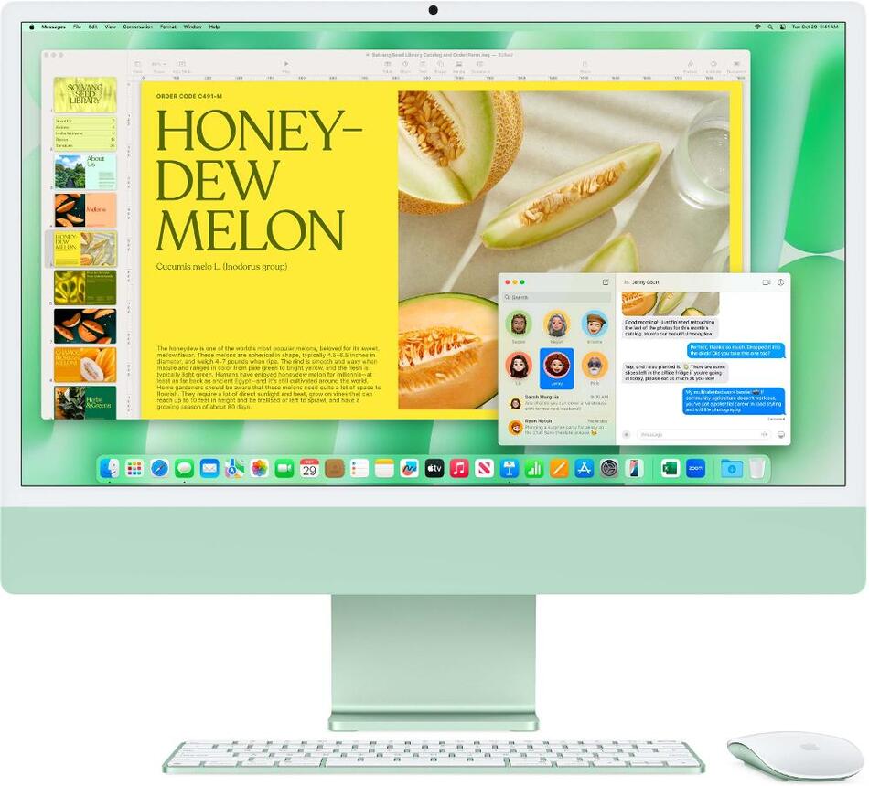 PC sestava s monitorem Apple iMac 24" 16/256 GB Green