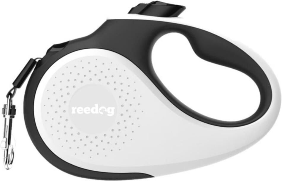 Reedog Senza Premium samonavíjecí vodítko XL 50kg / 8m páska / bílé