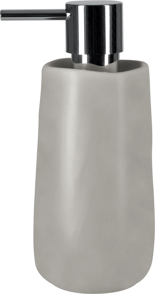 Spirella dávkovač mýdla SINA, šedo-hědý, keramika, 350 ml