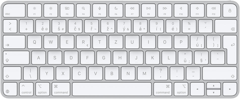 Apple Magic Keyboard/Bezdrátová Bluetooth/CZ layout/Bílá (MXCL3CZ/A)