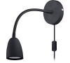 LED nástěnná lampička stmívatelná Solight, 4W, černá