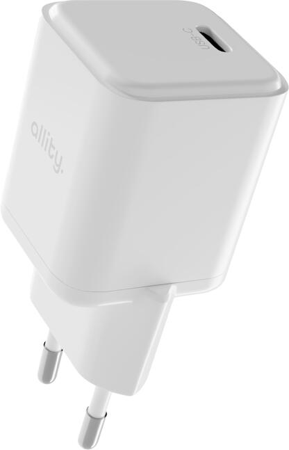 Nabíječka do sítě Allity ATC-01-20WC 20W, 1xUSB-C bílá