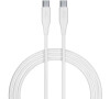Kabel Allity AUC-02 USB-C/USB-C 1m 100W bílý