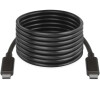 Emos nabíjecí a datový kabel 2.0 USB-C / USB-C, 2 m, černý (SM7029BL)