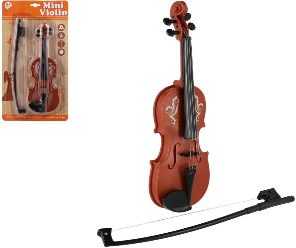 Teddies Housle/Viola plast 26cm na kartě 19x34,5x4cm