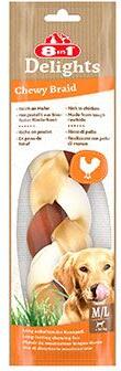 Pochoutka 8in1 Delights Chewy Braid M/L 80g