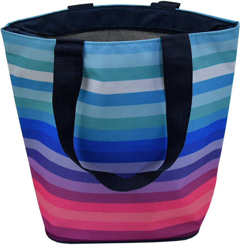 Chladící taška plážová RULYT®, 20l, pruhovaná