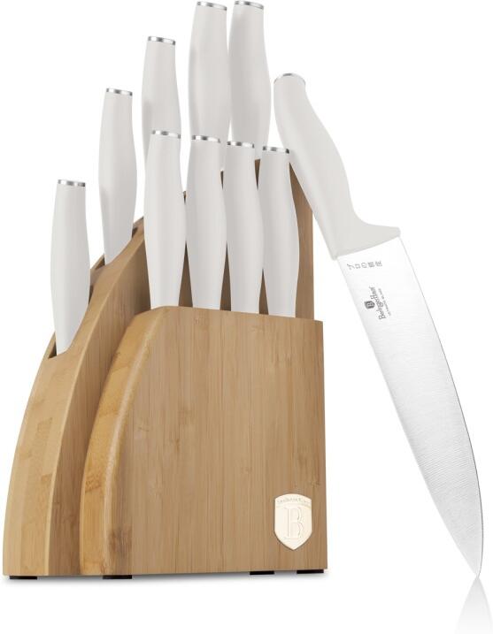 BERLINGERHAUS Sada nožů se stojanem BAMBOO 10 ks Sahara Collection BH-3121