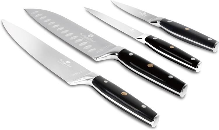 BERLINGERHAUS Sada nožů nerez 4 ks Matte Black Collection BH-3135