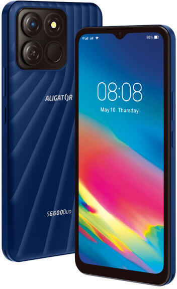 Mobilní telefon Blackview Aligator S6600 Duo 4GB/64GB, modrý