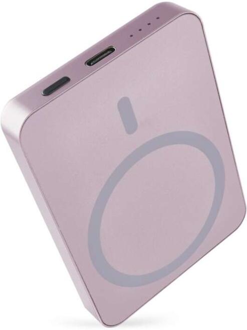 Powerbanka Emos WI 522 B0555S 5 000 mAh, lososová