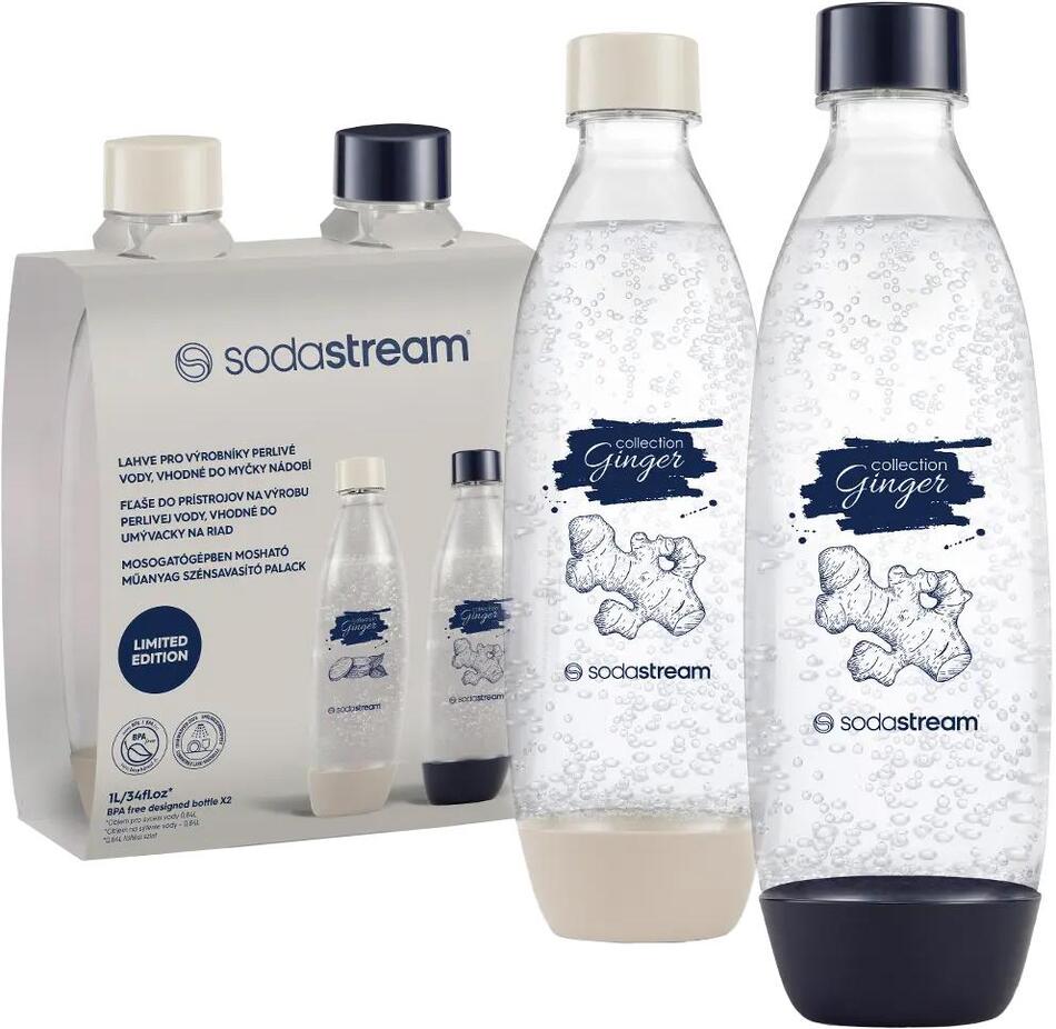 Láhev náhradní SodaStream Lahev FUSE 2x1l Ginger Ale