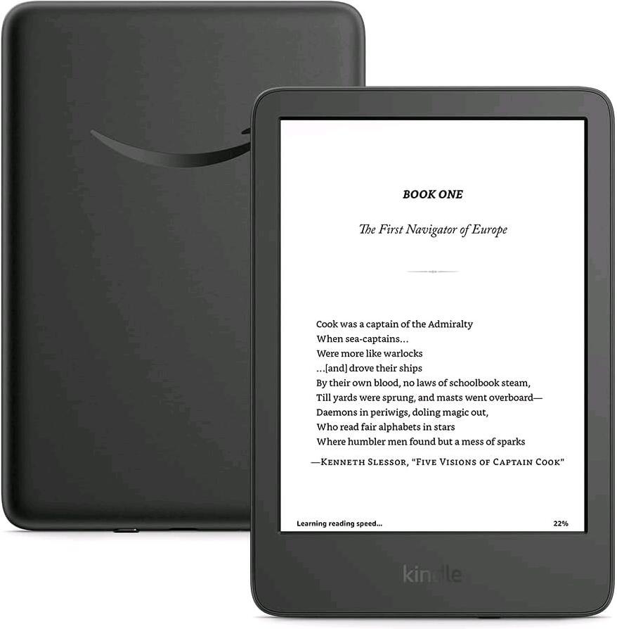 E-book Amazon Kindle 2024 (16 GB), black, BEZ REKLAM