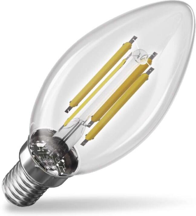 Emos LED žárovka Filament svíčka A CLASS / E14 / 3,8 W (60 W) / 806 lm / teplá bílá (ZF3A42)